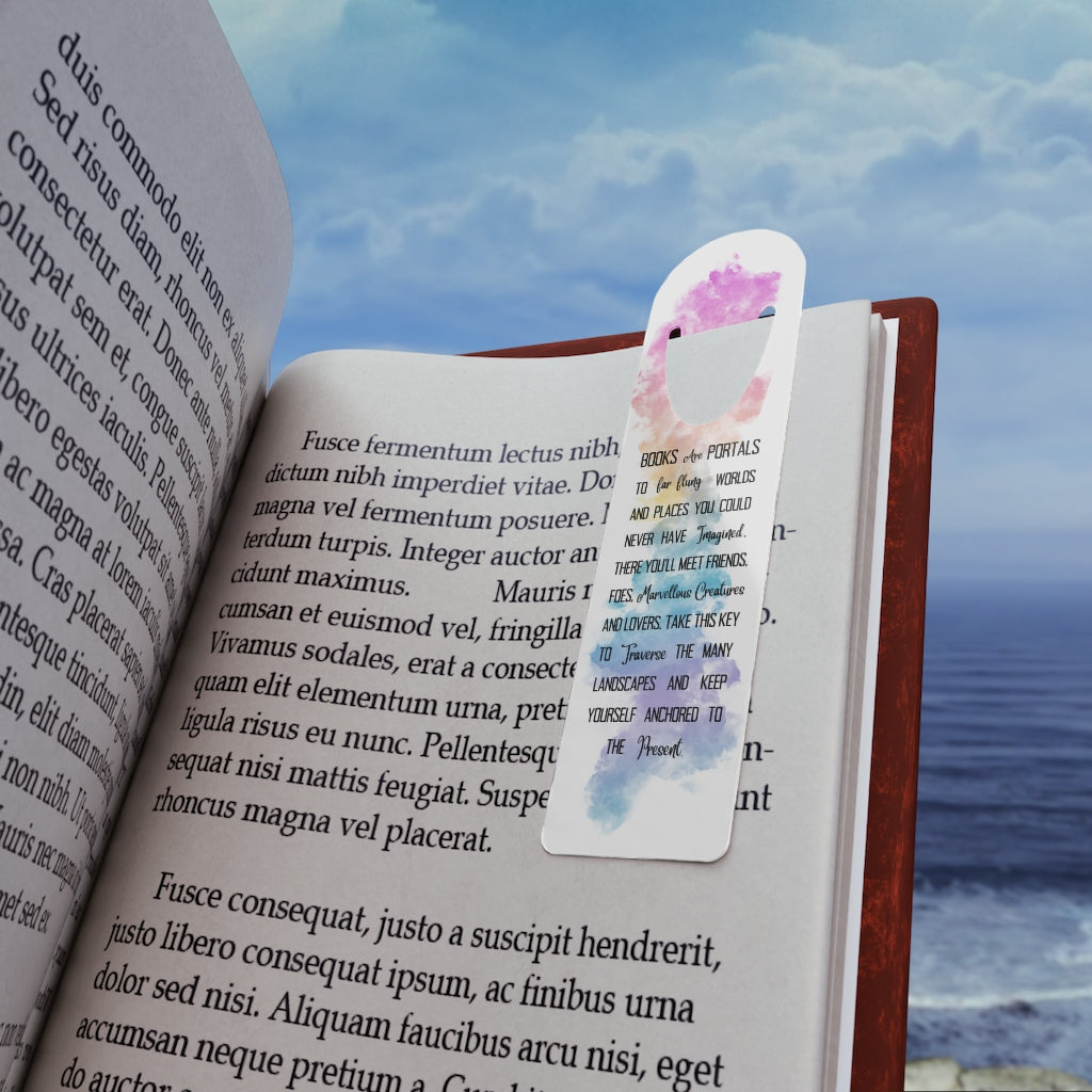 Books are Portals Bookmark