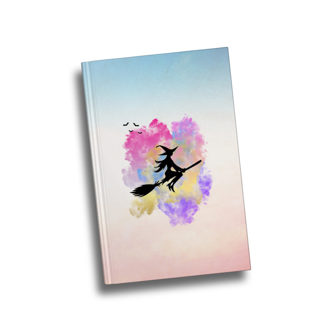 Witch Motif Notebook - 6x9 Lined