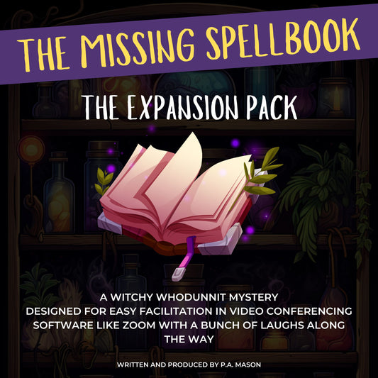 The EXPANDED Missing Spellbook Mystery Game
