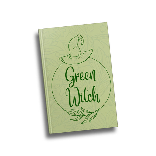 Green Witch Notebook - 6x9 Lined