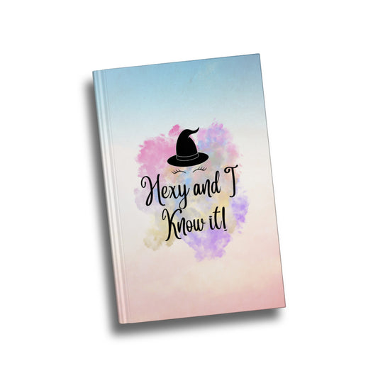 Hexy and I Know it Notebook - 6x9 Lined